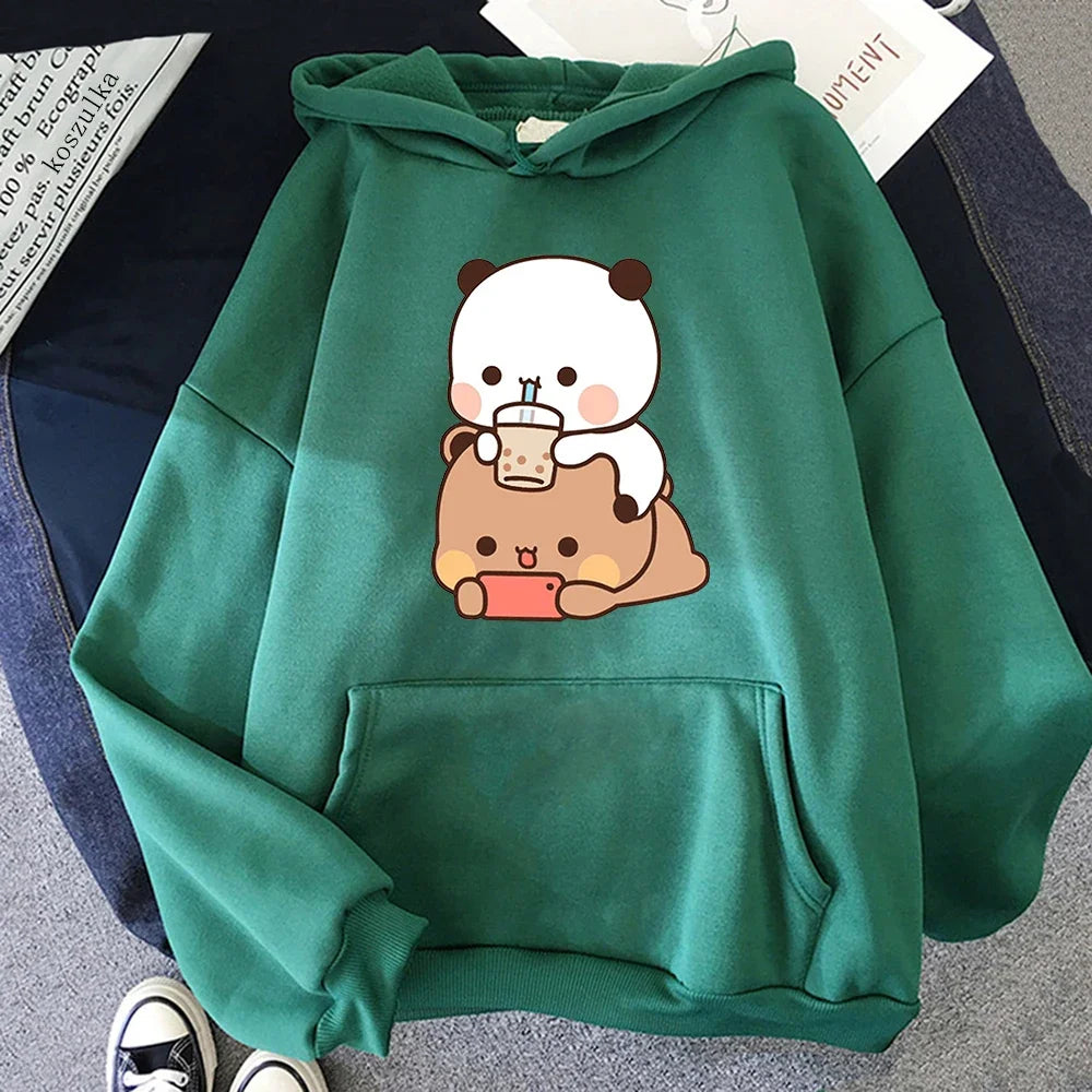 Bubu And Dudu Tea Long Sleeve Sweater