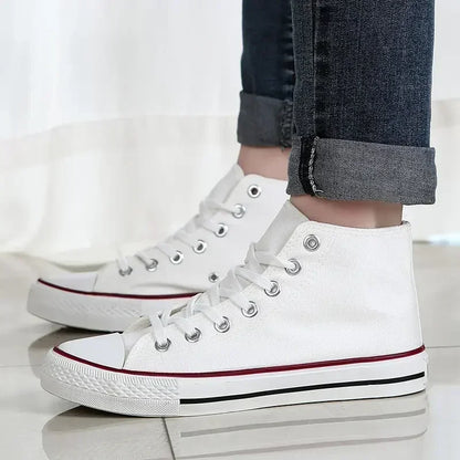 Classic High Top Sports Canvas Walking Sneakers