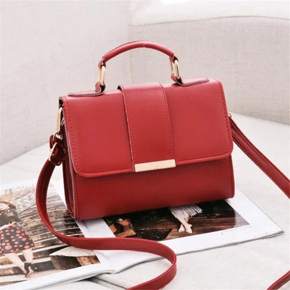 PU Leather Small Flap Crossbody  Bag