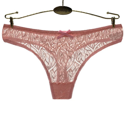 Sexy Lace Silk Underwear Cotton Crotch Lingerie