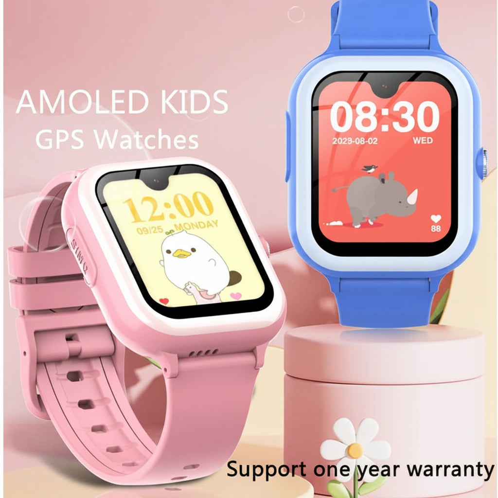 SOS WIFI GPS Tracker HD Screen Video Call SmartWatch