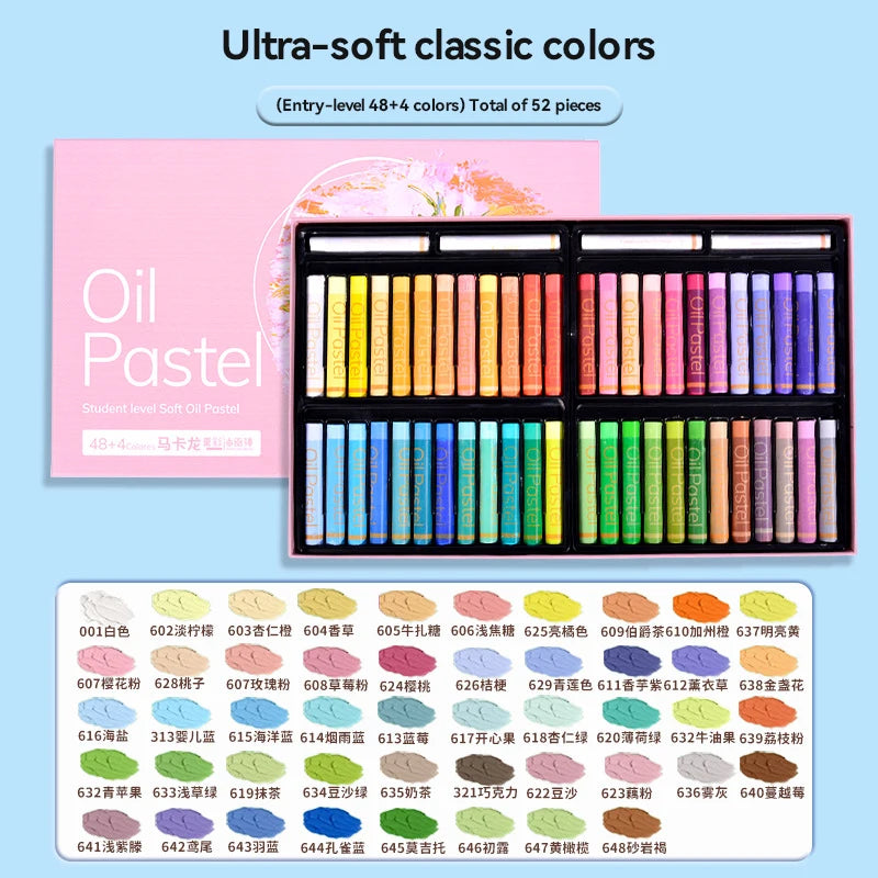 Artist Soft Oil Pastel 24/36/48 Colors Professional Painting Set