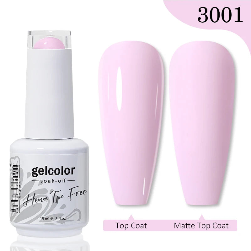 Red Brown Color Gel Nail Polish