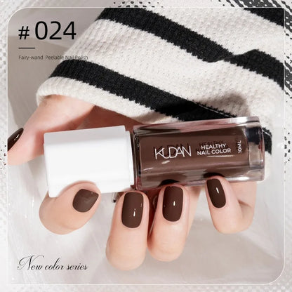 Colorful Water-Base Nail Polish 40 Colors Air Dry Peel Off Nail Art