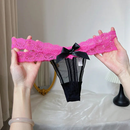 Seamless Panties Low Waist Sexy Thong Panties Plus Size