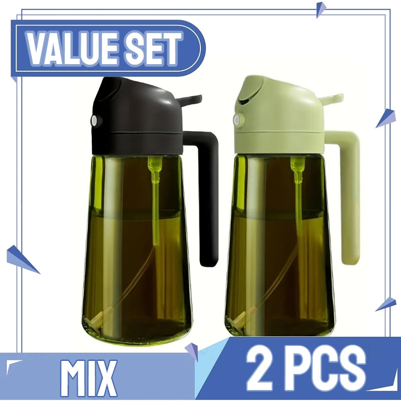 2in1 Spray Oil Dispenser Oil Sprayer