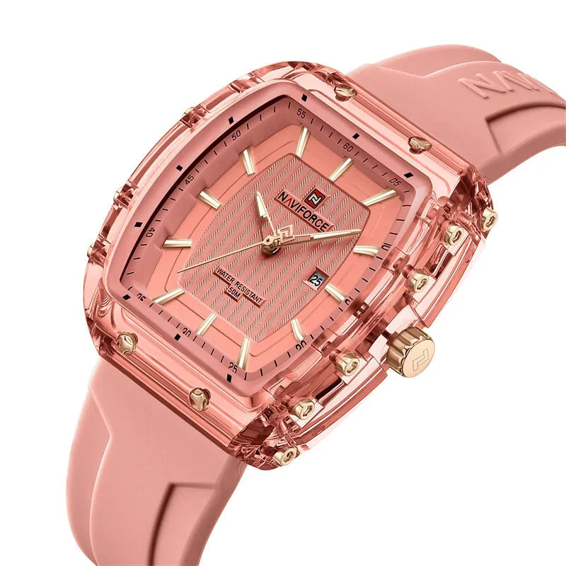 Quartz 5ATM Waterproof Shockproof Luxury Wristwatch
