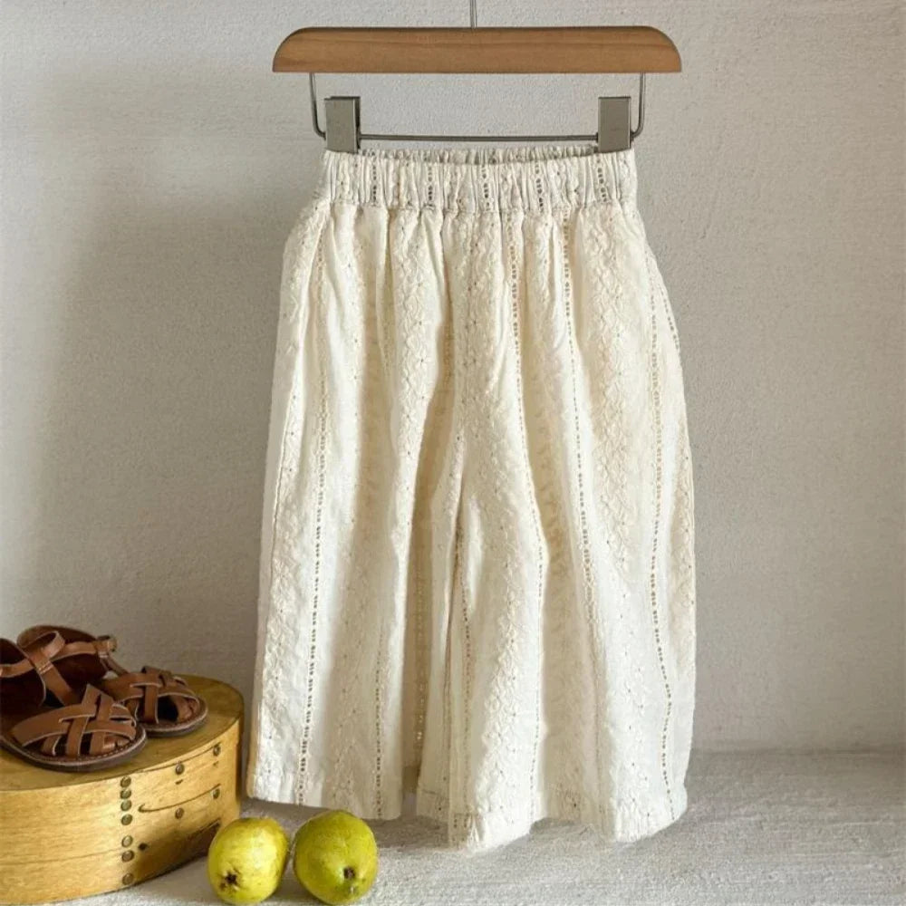 2-7-year-old Summer Wide Leg Pants