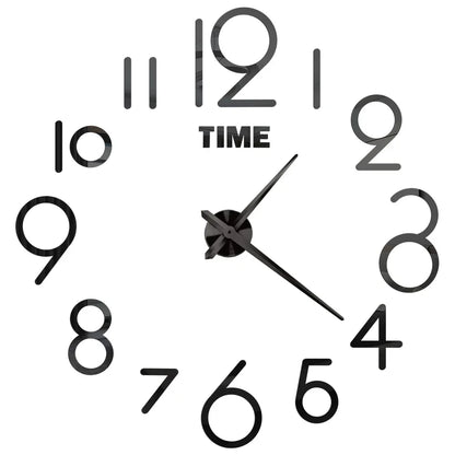 Large 3D Wall Clock Luminous Classic Wall Clocks
