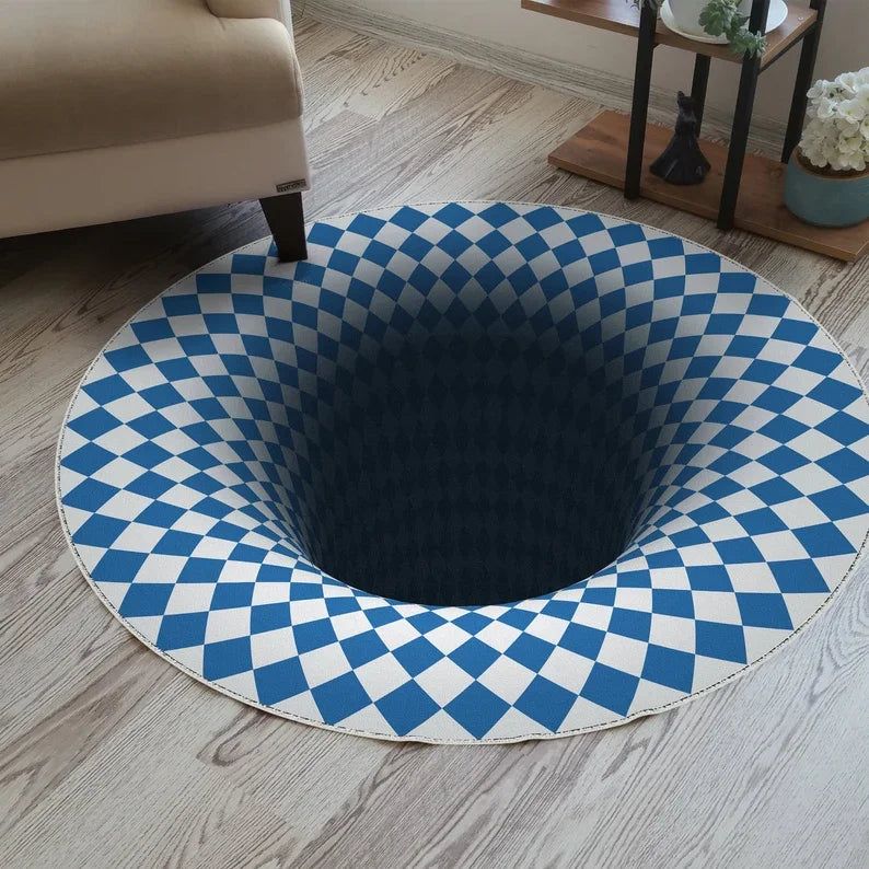 Fantasy Dragon 3D Printed Round Rug Carpet