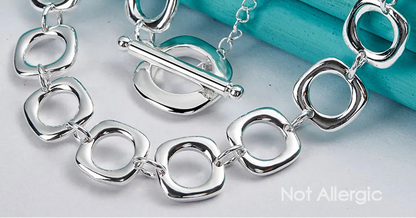 925 Sterling Silver Round Chain Necklace Jewelry