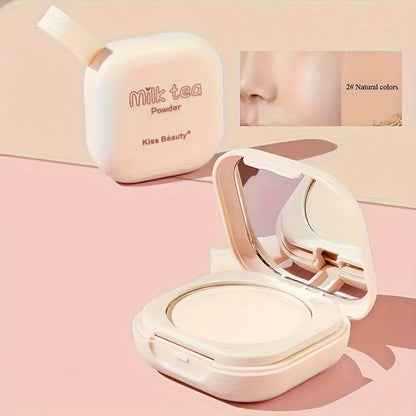 Milk Tea Waterproof Compact Powder