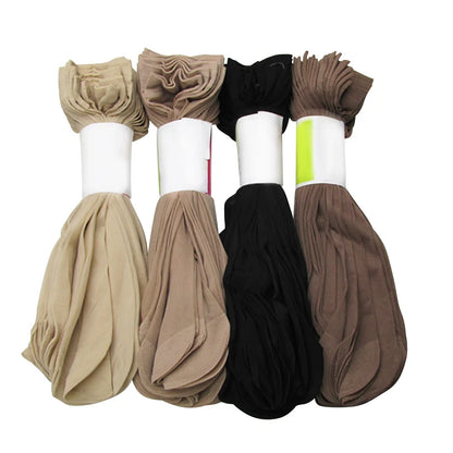 5/10 Pairs Thin Silk Transparent Sexy Socks Set