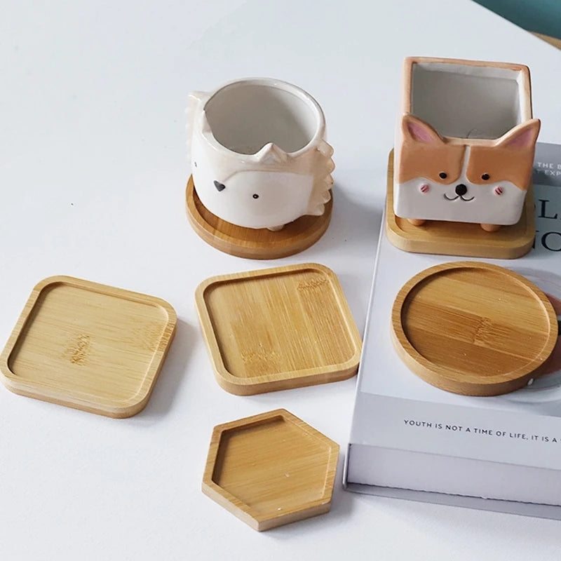 Bamboo Mini Tray Multi Style Storage Trays