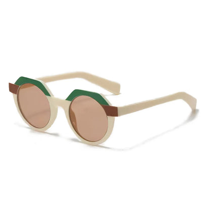 Retro Frame Blue Light Blocking UV400 Sun Glasses