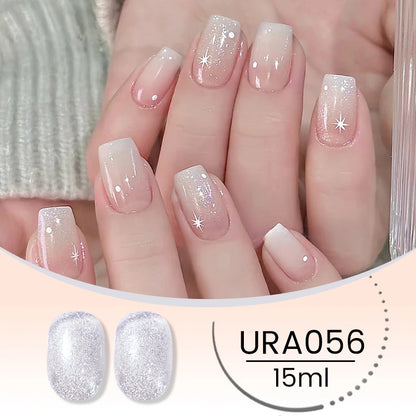 SUGAR Jelly Milky White Translucent Gel Polish
