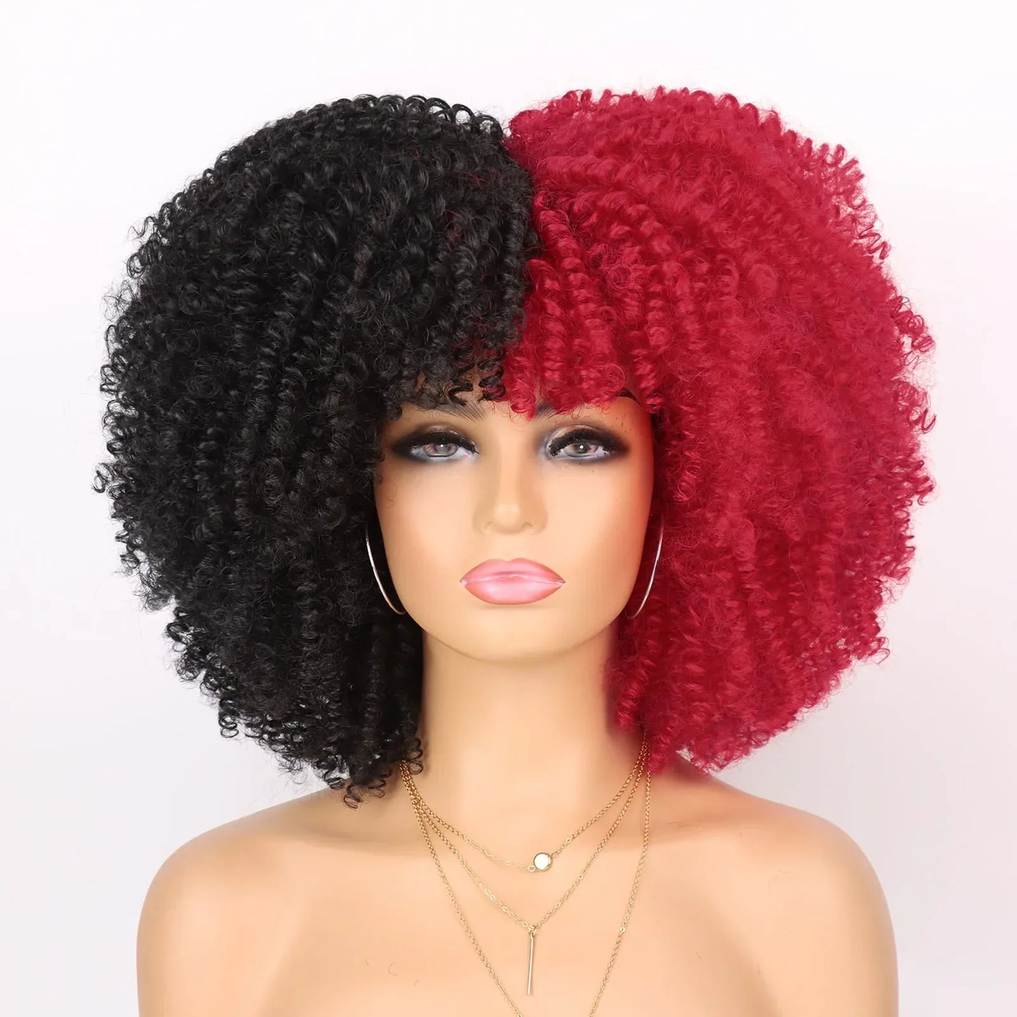 Synthetic Short Curly Wigs