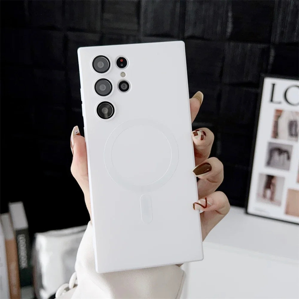 Matte Magnetic Magsafe Samsung Case Cover