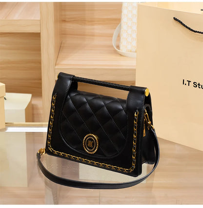 genuine leather underarm bag