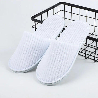 Non-slip Travel Hotel Indoor Guest High Quality Disposable Slippers