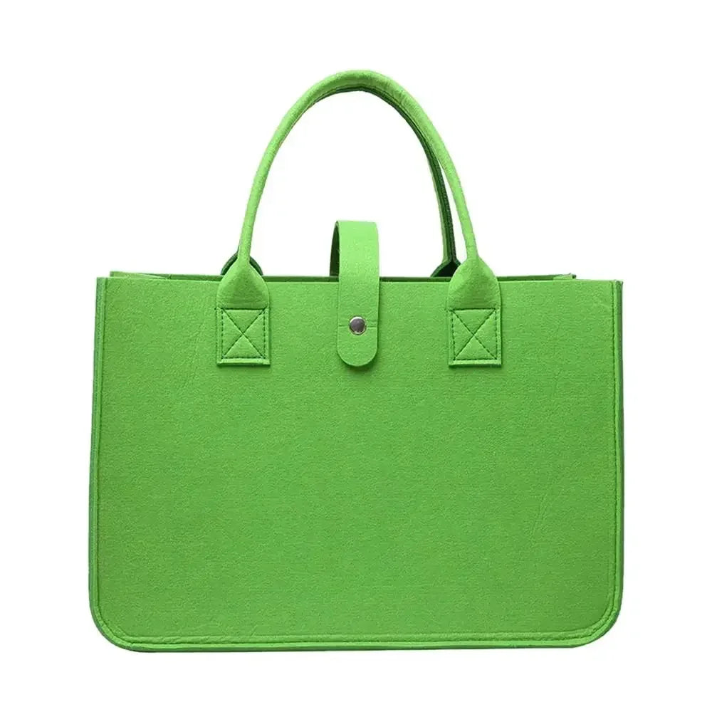 Flower Handbag Felt Large Shoulder Bag