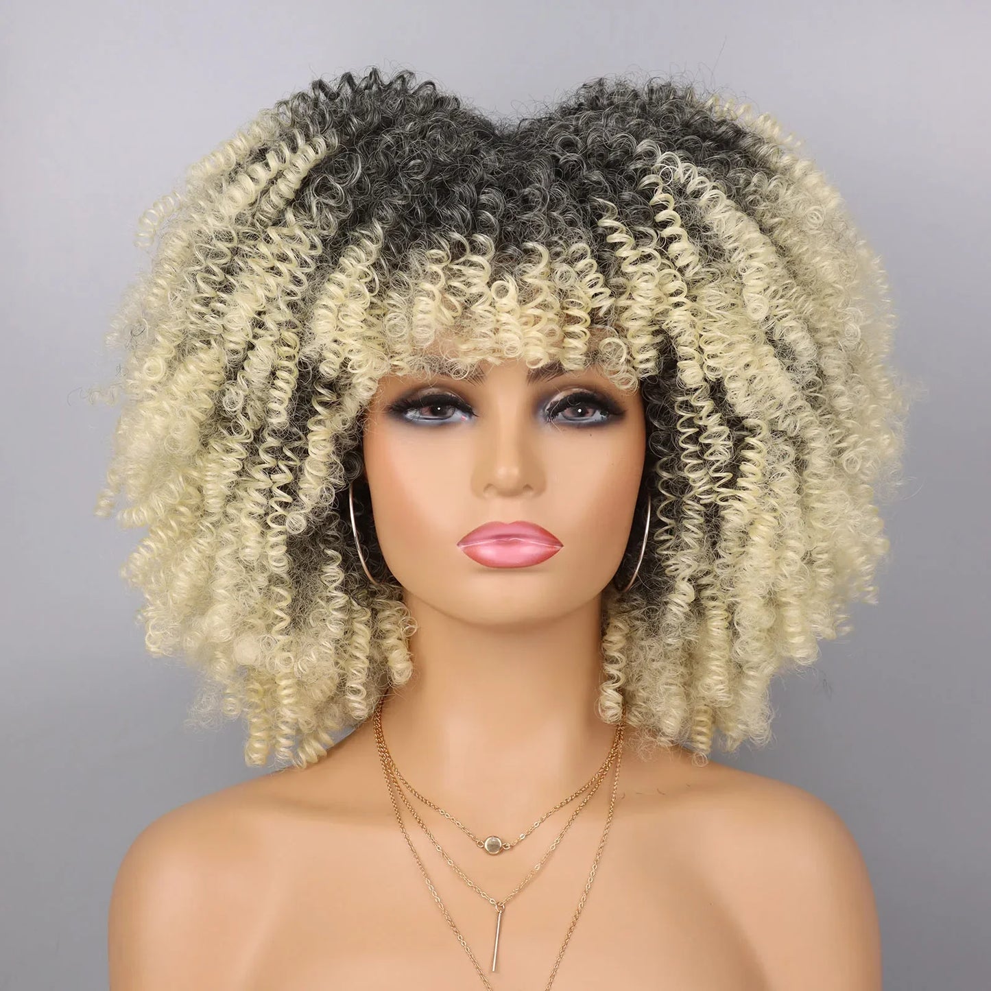 Synthetic Short Curly Wigs
