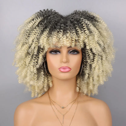 Synthetic Short Curly Wigs