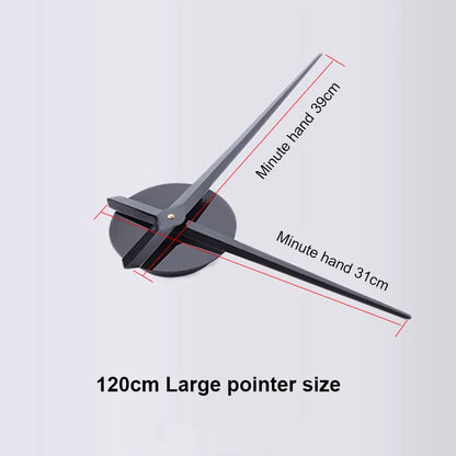90 To 120cm Large-sized 3D Number Poster Wall Clock