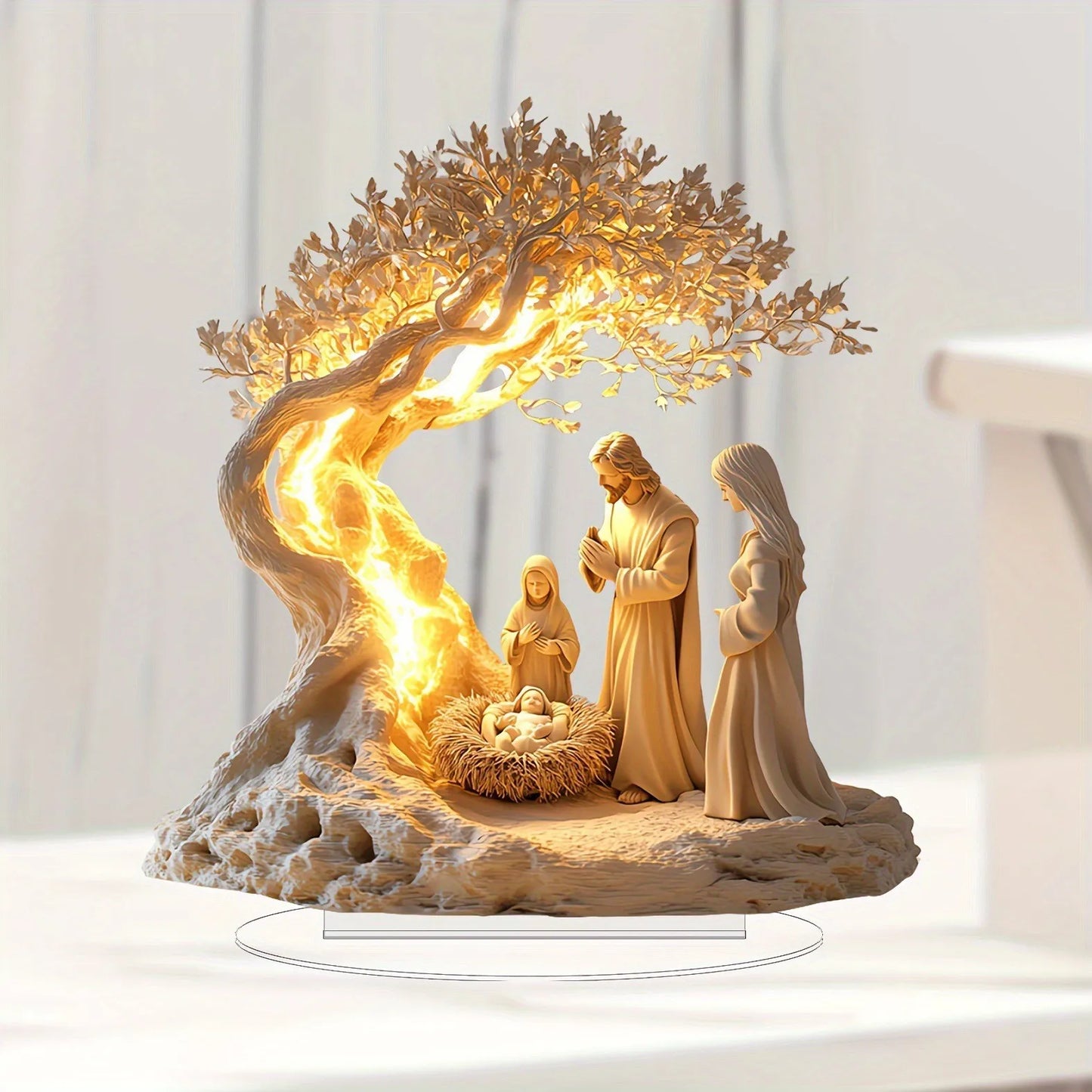 Jesus Scene Decoration Newborn Home