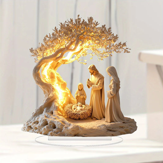 Jesus Scene Decoration Newborn Home
