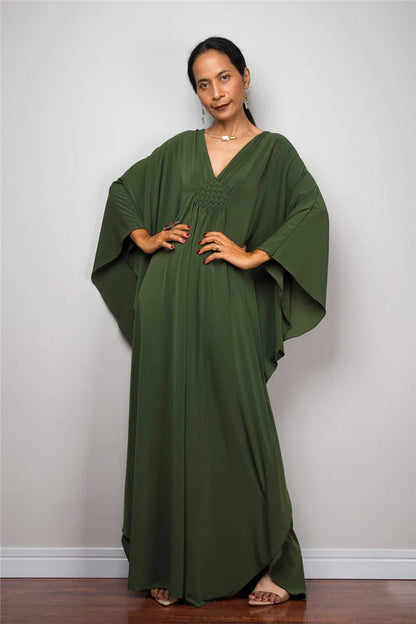 Plus Size Caftan Cover Up Loose Soft Kaftan Dress