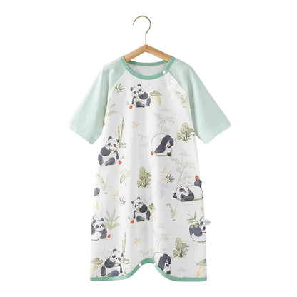 Girl Boy Nightgown Cartoon Pajamas Dress