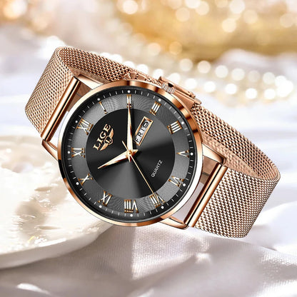 Luxury Creative Steel Bracelet Waterproof Watches