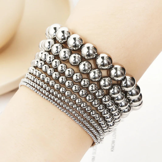 DANA Metal Steel Ball Bracelet
