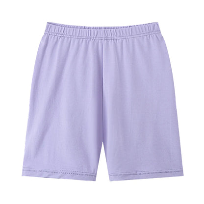 6/1 Pack Girls Solid Candy Safety Boxer