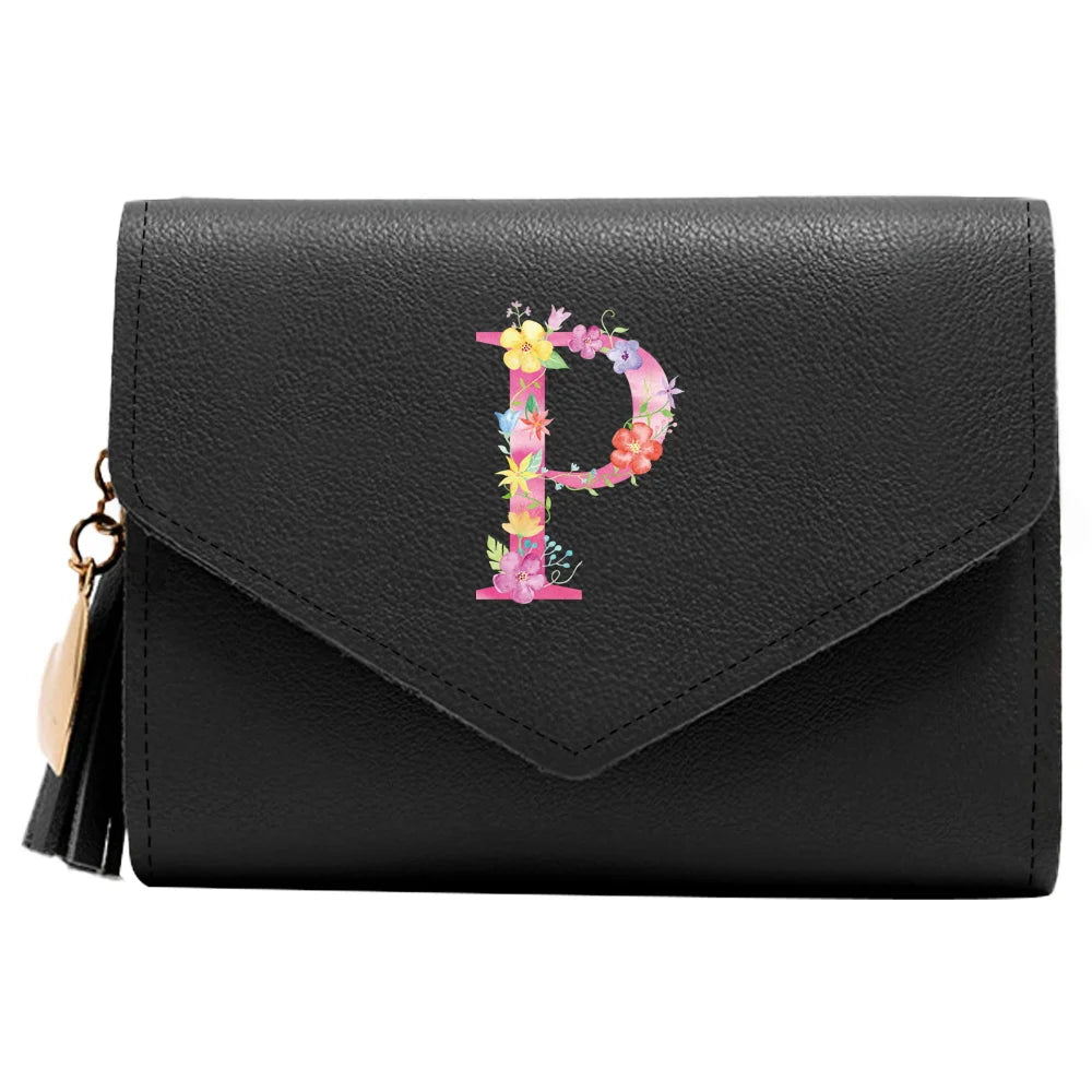 Mini Letter Slim Credit Card Holder Wallet