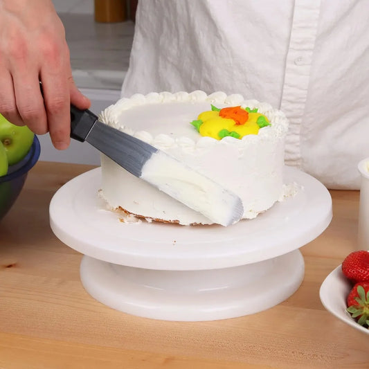 6 Pieces Best 11 Inch Cake Turntable Cake Stand