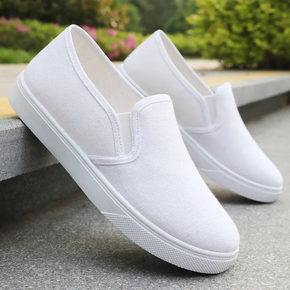 Breathable Non Slip White Sneakers