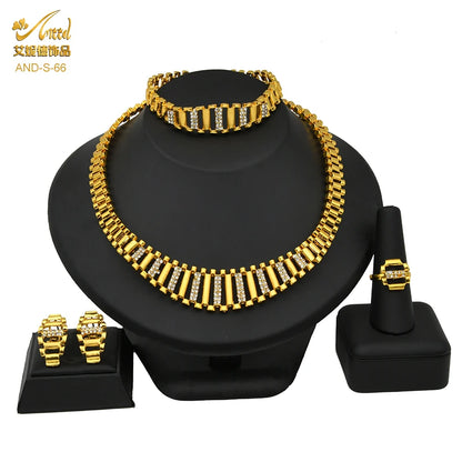 African Jewelry Big Necklace Jewelry Set
