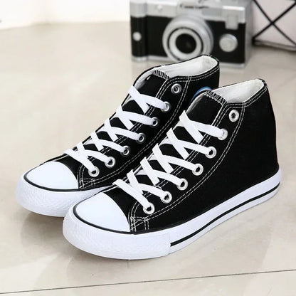 Classic High Top Sports Canvas Walking Sneakers