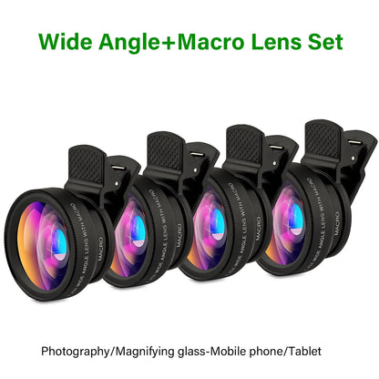 2in1 Phone Camera Lens Kit 12.5X Macro Lens