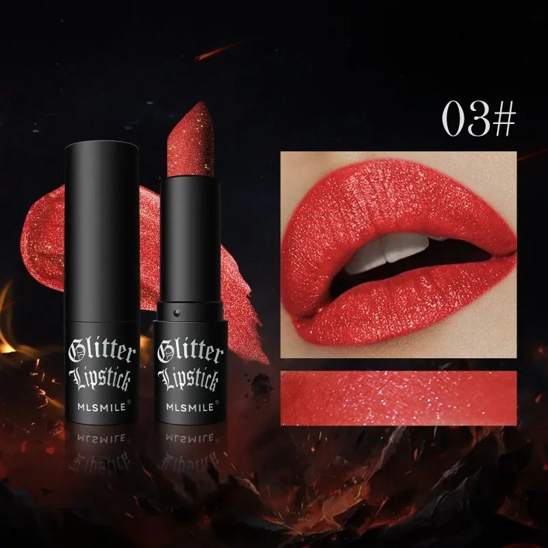 7 Colors Diamond Matte Lipstick Non-stick Cup Flash