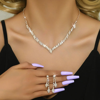 Versatile banquet jewelry set