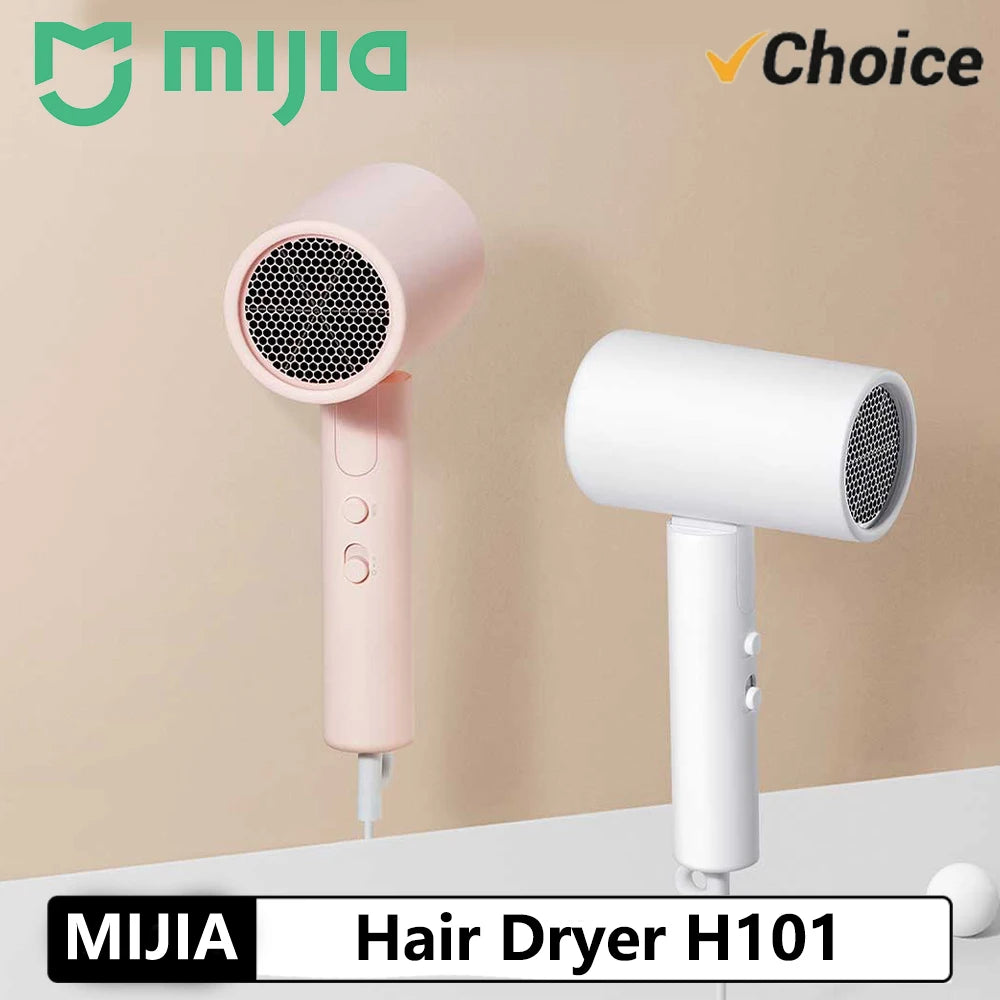 Foldable Portable Hair Dryer H101 15m/s Airflow 50 million Negative Ion Dryers