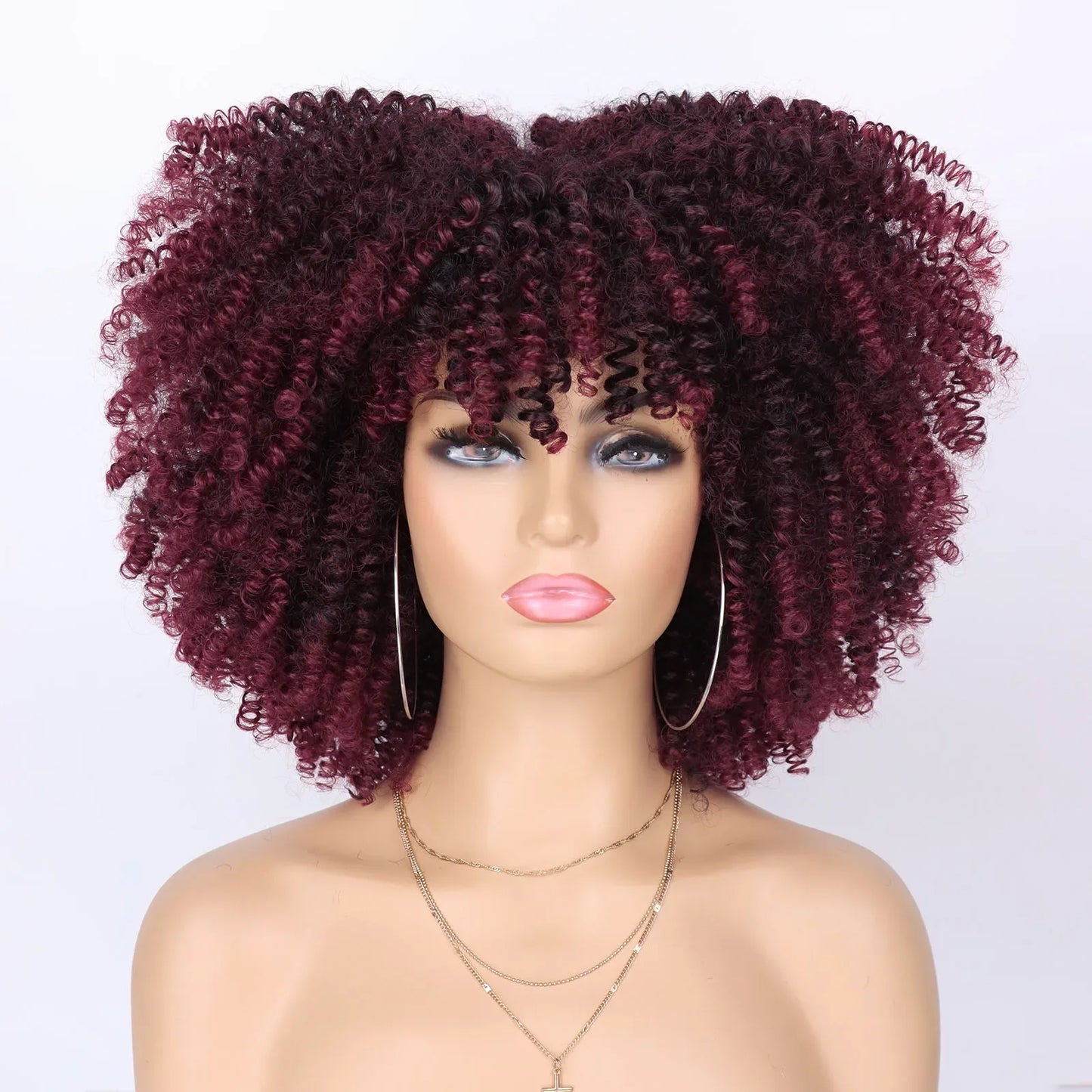 Synthetic Short Curly Wigs