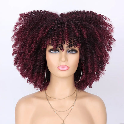 Synthetic Short Curly Wigs