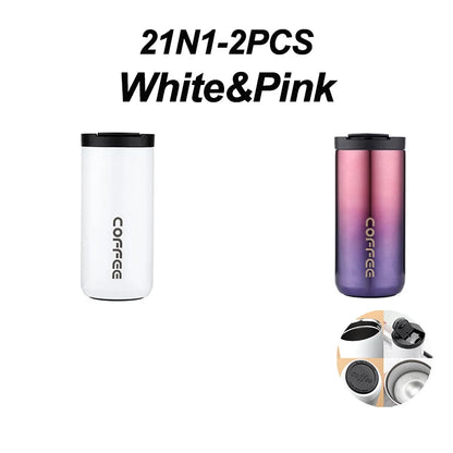 400ML Stainless Steel Coffee Thermos Bottle Thermal Mug