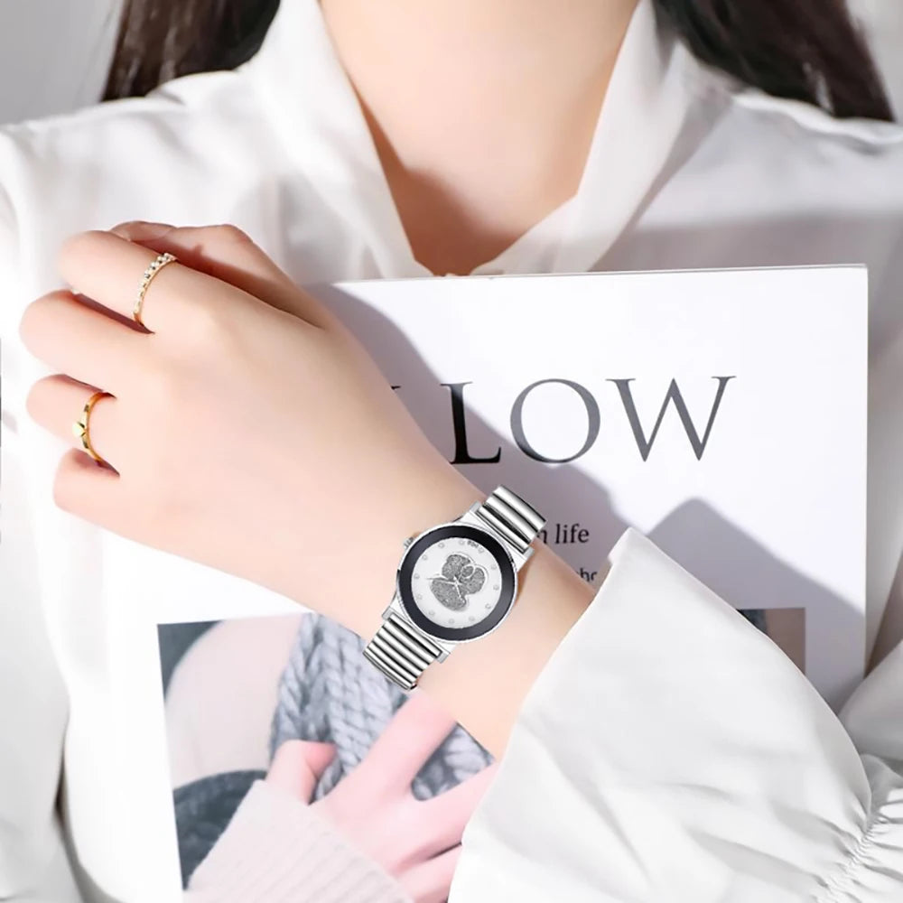 Luxury Bear Diamond Quartz Stretch Creative Watches