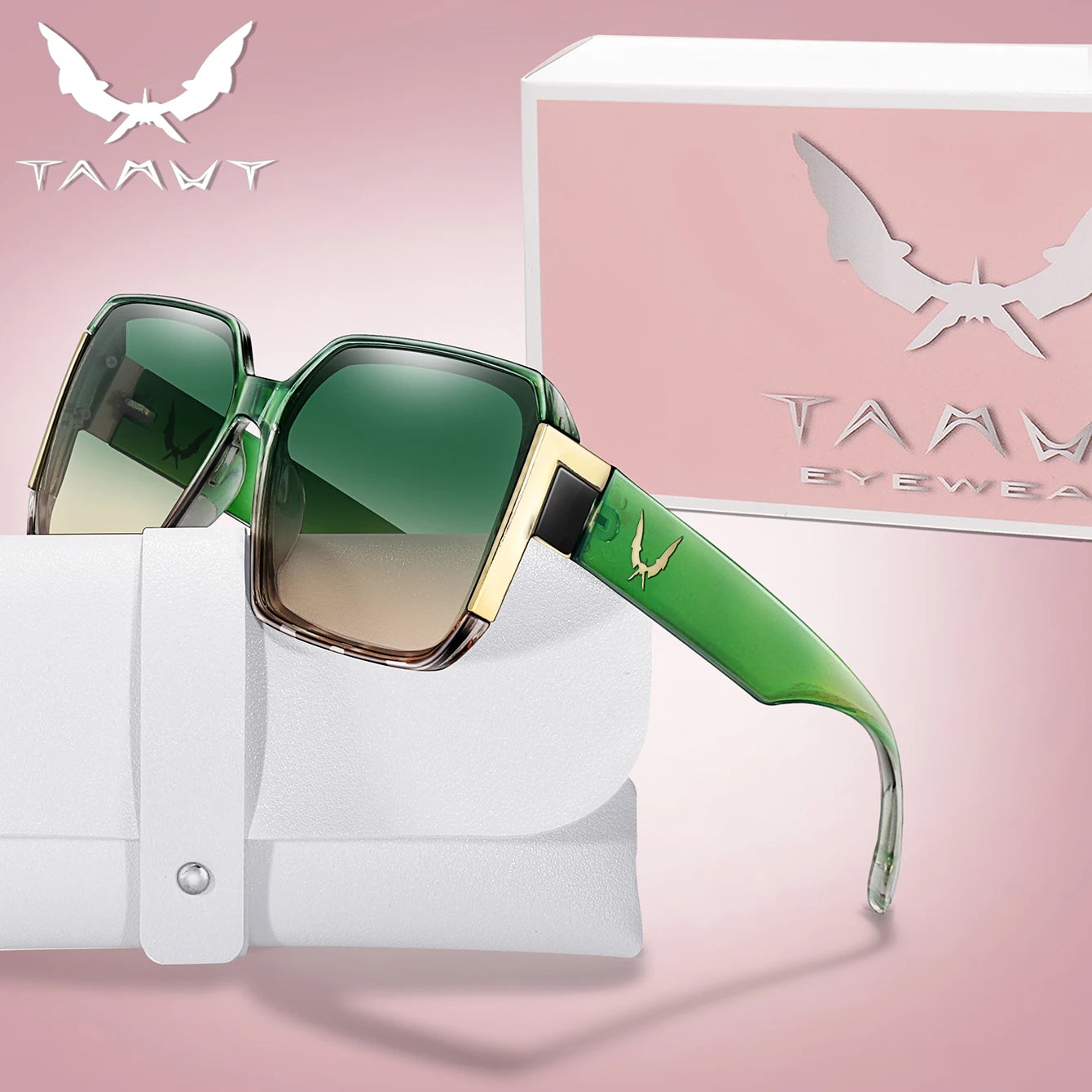 Square Shades with UV Protection Sunglasses