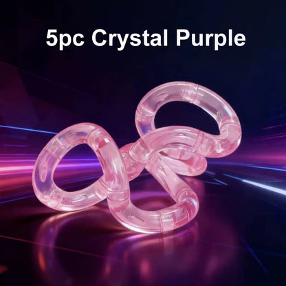 1/3/5pcs Deformable Rope Crystal Twist Rope Pressure Stress Relief Toys